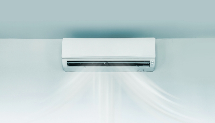 Ductless Mini Split Blowing