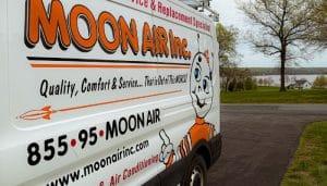 Moon Air Van Side View
