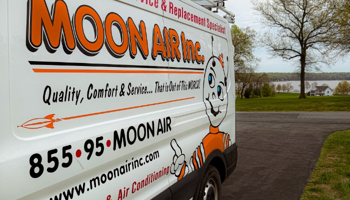 Moon Air Van Side View